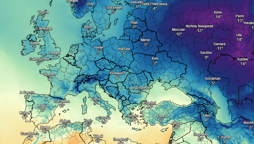 UK and Europe weather forecast latest, December 13: Freezing Christmas to come with  7 degree Celsius