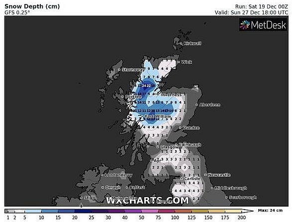 UK and europe weather forecast latest, december 21: freezing sub zero temperatures snow to sweep over the uk during christmas week