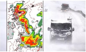 uk and europe weather forecast latest december 25 ferocious polar blast and snow to blanket the uk