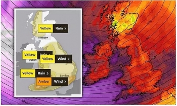 uk and europe weather forecast latest december 26 amber warning for wind and rain this weekend in light of storm bella