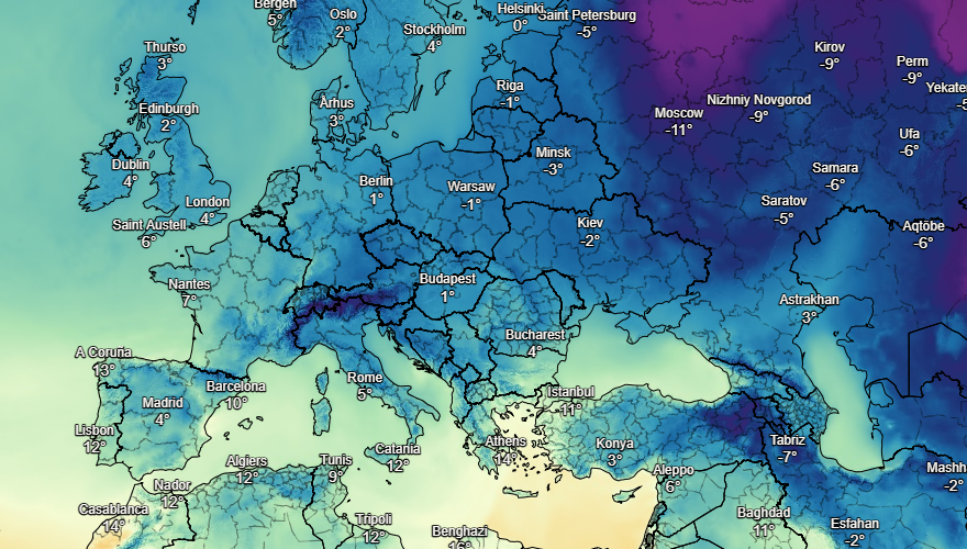 UK and Europe weather forecast latest, December 28: Storm Bella heading to Britain as shown by horrifying weather maps