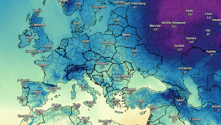 UK and Europe weather forecast latest, December 29: Temperatures plunge as snow showers to smash parts of Britain