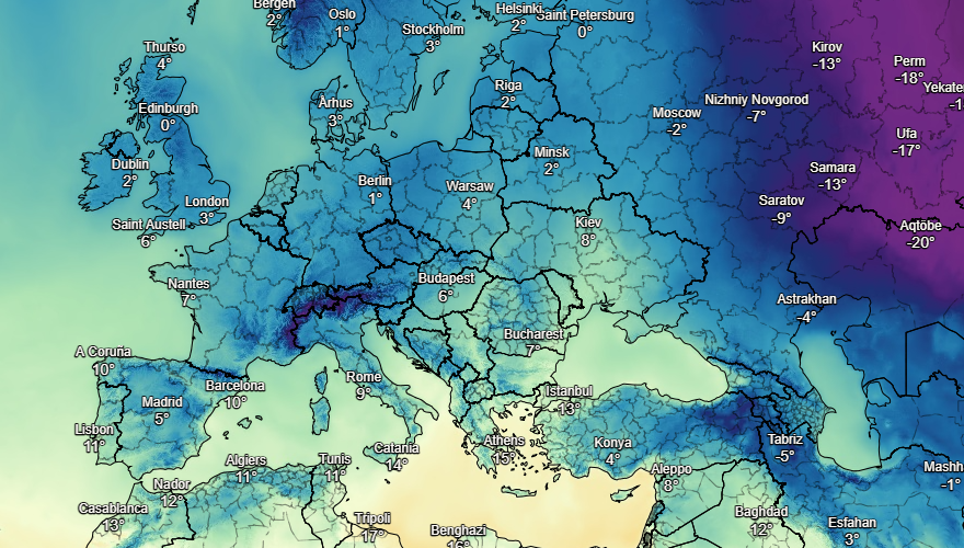 UK and Europe weather forecast latest, December 31:  More ice, snow and wintry showers to blanket large parts of the UK