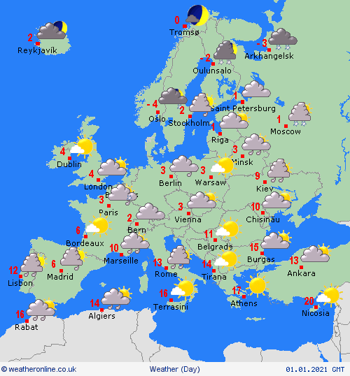 UK and Europe weather forecast latest, January 1: Heavy snow to hit Britain amid biggest winter threat in decade