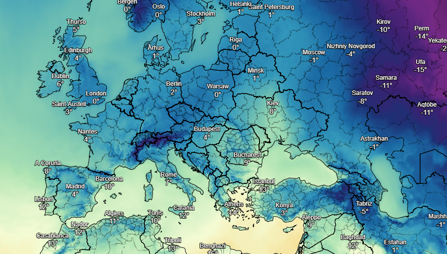 UK and Europe weather forecast latest, January 1: Heavy snow to hit Britain amid biggest winter threat in decade