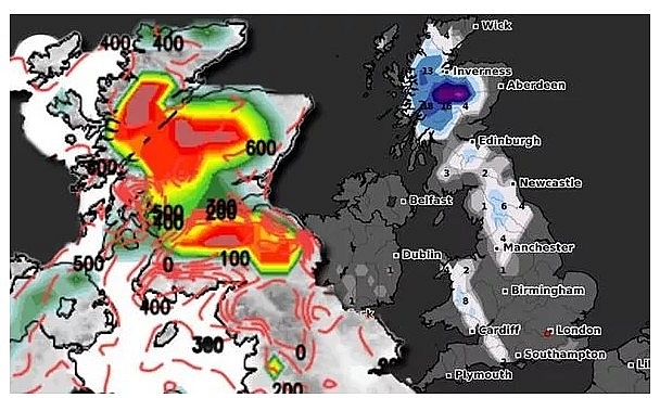 UK and Europe weather forecast latest, January 1: Heavy snow to hit Britain amid biggest winter threat in decade
