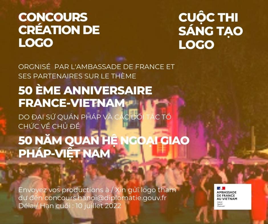 Logo Design Contest Launched in Celebration of French-Vietnamese Diplomatic Relations