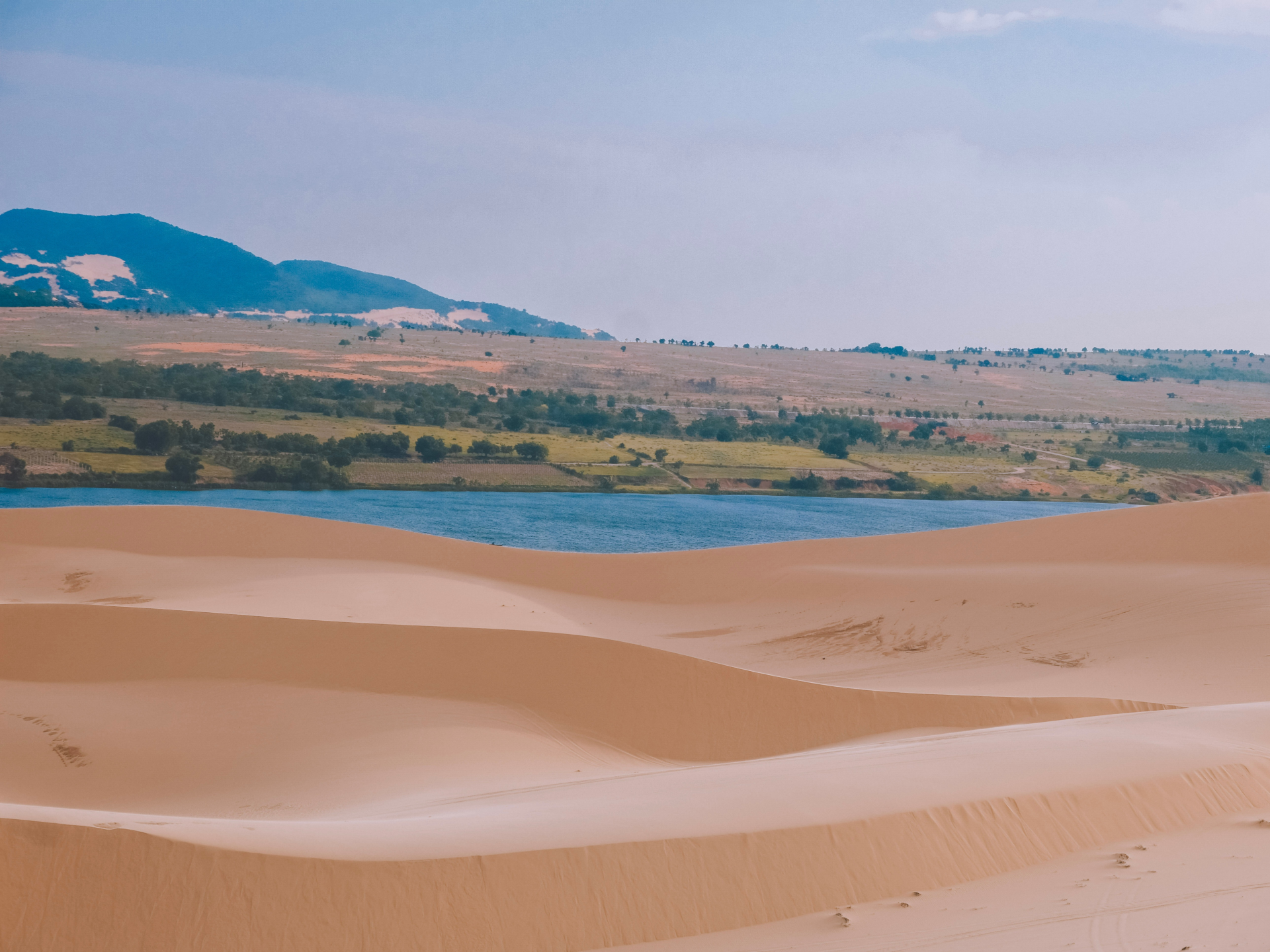 mui ne where the blue sea meets the colorful sand hills