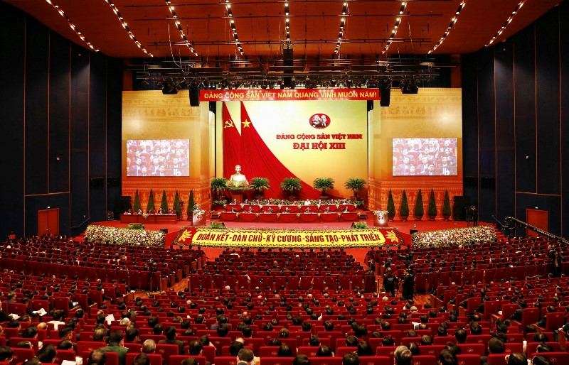 The 13th National Congress of the Communist Party of Vietnam officially opened, the 13th National Congress of the Vietnamese Communist Party (VCP), Party congresses at all levels and the 13th National Party Congress