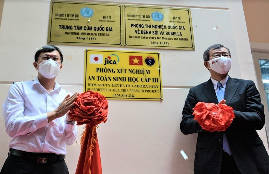 JICA Supports Vietnam's Biosafety Level-3 Laboratory into Operation