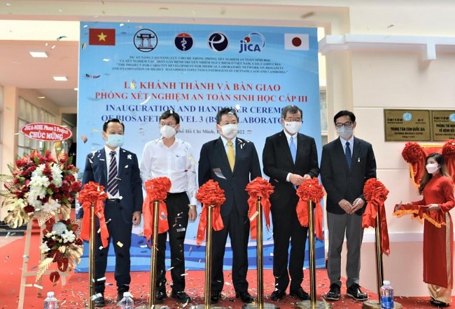 JICA Supports Vietnam's Biosafety Level-3 Laboratory into Operation