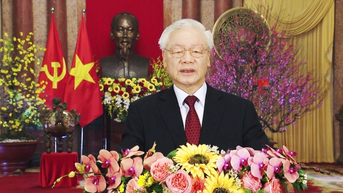 Vietnamese Top leader extends New Year greetings