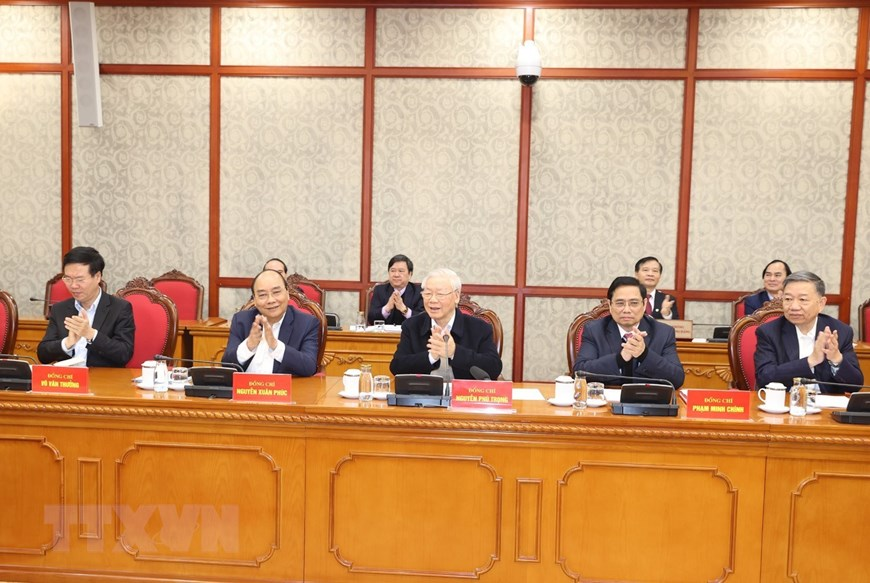 Politburo, Secretariat of Party Central Committee hold first session