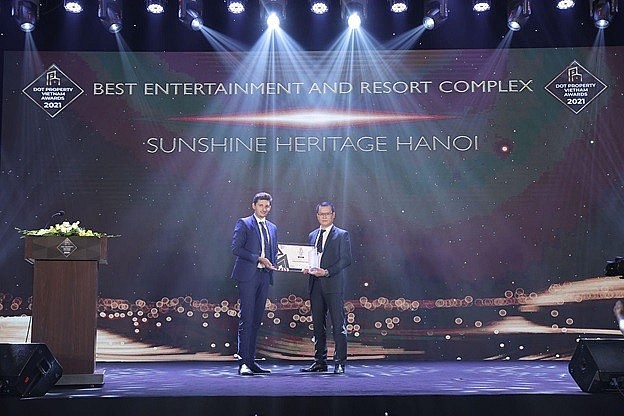 The Sunshine Heritage Hanoi project won Best Entertainment and Resort Complex Vietnam 2021.