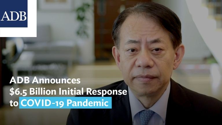 The Asian Development Bank (ADB) President offers support for Vietnam's Covid-19 response