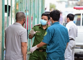 Police take part to enhance COVID-19 prevention in Hochiminh City