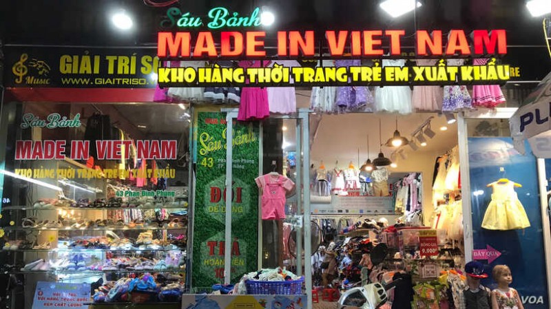 "Made in Vietnam" is found to be popular and familiar with American by VOA