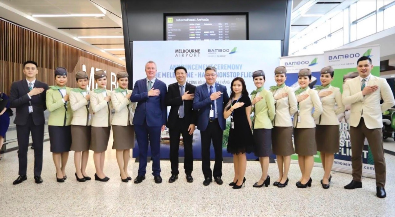 bamboo airways launches vietnams first ever nonstop hanoi melbourne service opens ticket sales from march 5