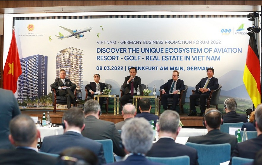 Many German investors expressed their interest in the investment towards tourism and resort real estate in emerging markets of Vietnam