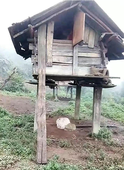 vietnam ethnic students make shacks on hills for e learning