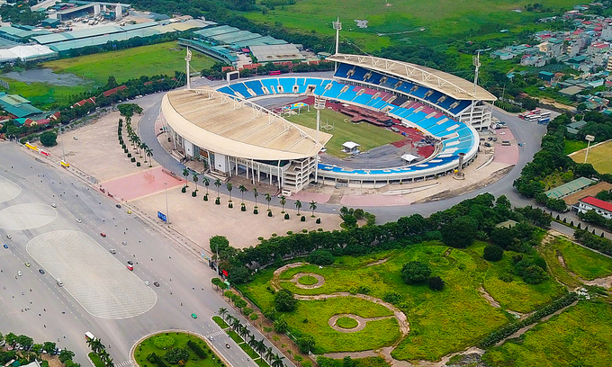 my dinh stadium upgraded to host sea games 2021