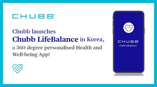 Chubb launches "Chubb LifeBalance" in Korea, a 360 degree personalised Health and Well-being App