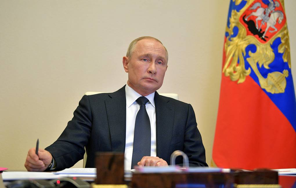 russian president vladimir putin delivered another address about the coronavirus situation on april 28