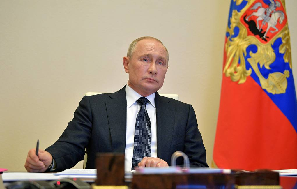 Russian President Vladimir Putin delivered another address about the coronavirus situation on April 28