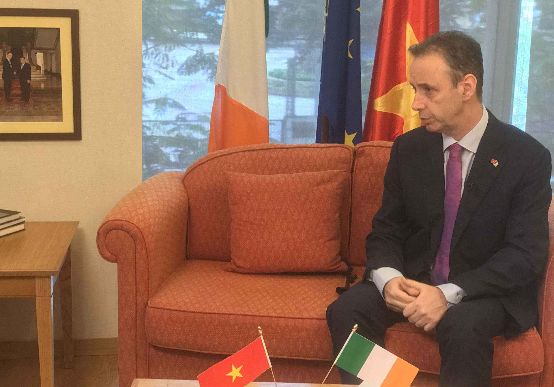 Vietnam and Ireland discussed to enhance the bilateral cooperation