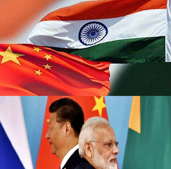 china indias border media war begins