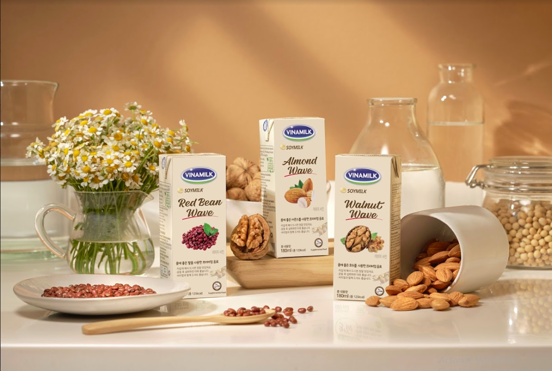 Vinamilk successfully signs a $1,2 mil export contract for high-level nut milk to Korea market