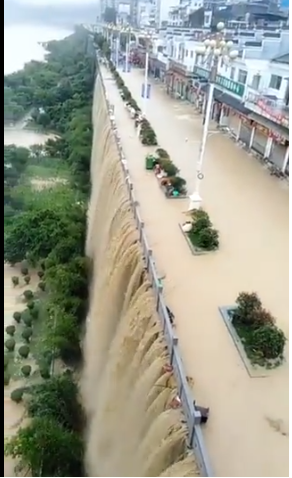 China dam collapse