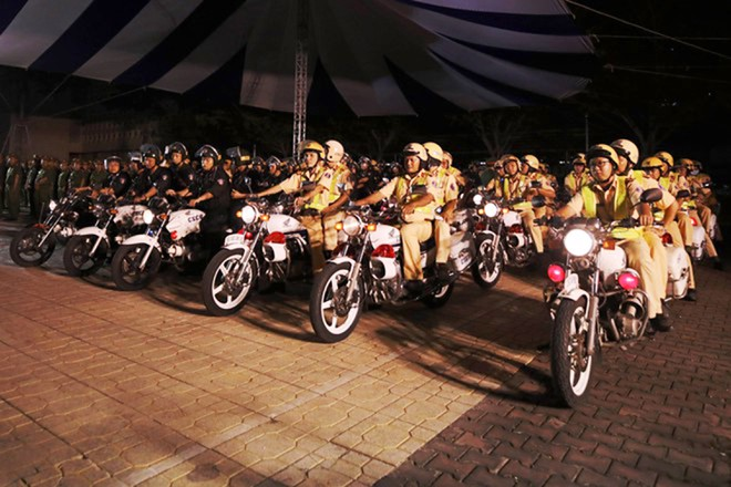 Ho Chi Minh City Police overnight suppressing criminals