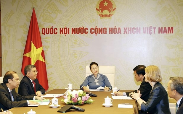 vietnam and new zealands top legislators hold online talks