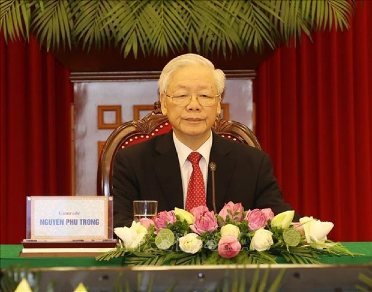 vietnamese party chief participates in the cpc and world political parties summit