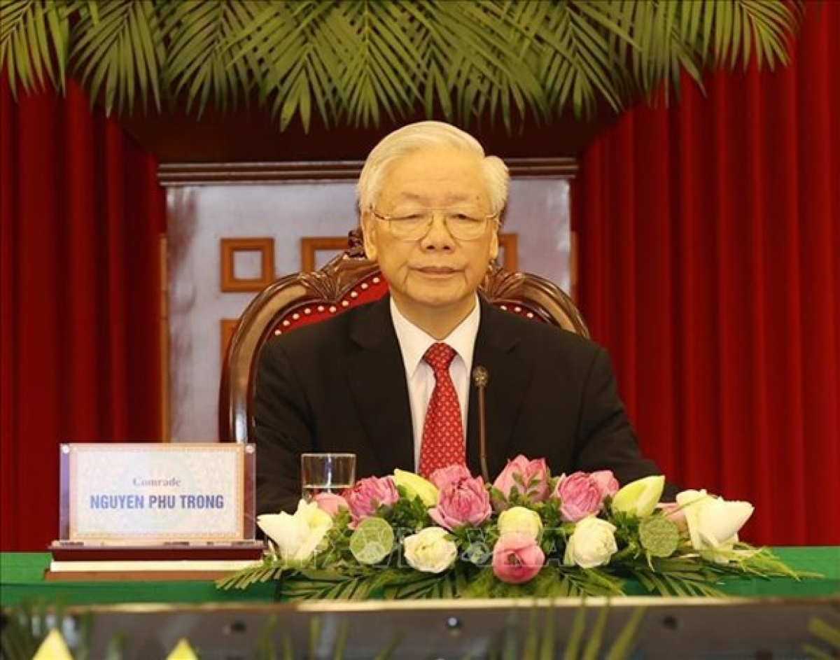 Vietnamese Party Chief Participates in The CPC and World Political Parties Summit