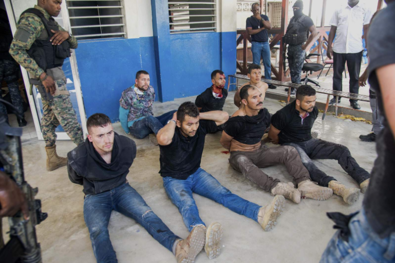 who shot haitian president two americans among 15 detained over the assassination