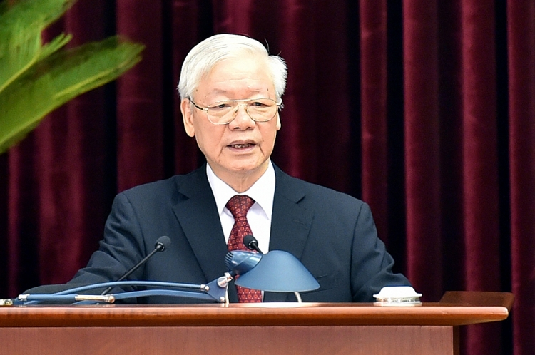 Party Chief Nguyen Phu Trong Calls For Concerted Efforts To Combat COVID-19