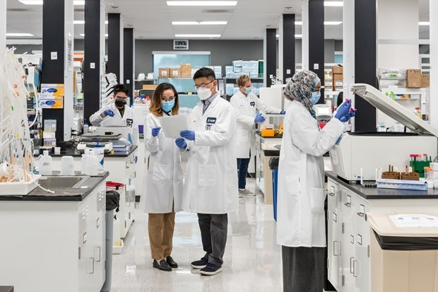 A laboratory of Arcturus Therapeutics (Photo courtesy of the company)