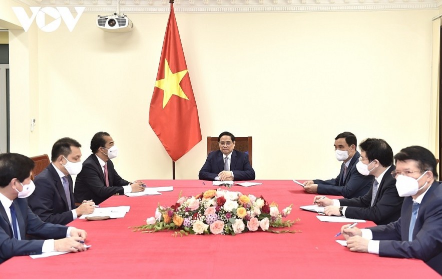 PM Pham Minh Chinh suggests that Belgium facilitate the export of Vietnamese farm products, especially rice, coffee, cocoa, and seasonal fruits such as lychee, longan, and dragon fruit into Belgian and EU markets