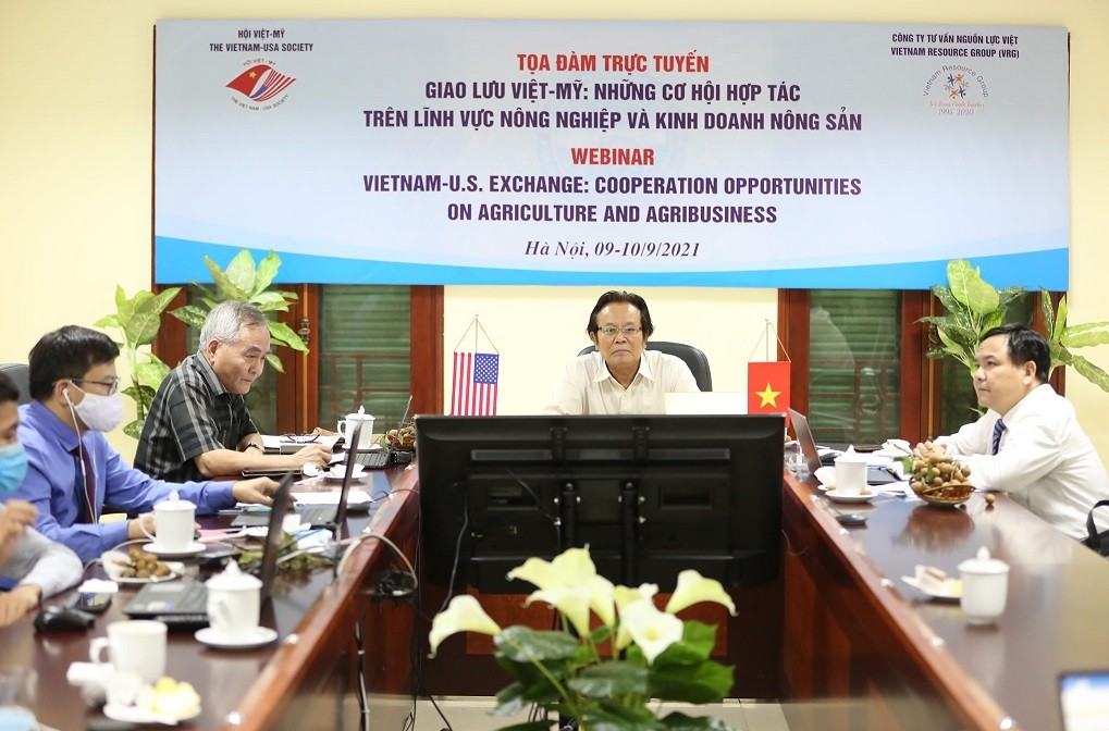 vietnamese american companies discuss agribusiness cooperation online