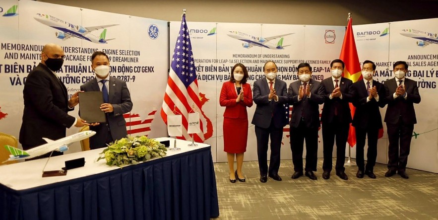 Vietnamese President Witnesses Bamboo Airways to Introduce US Market General Agent and Vietnam - US Nonstop Route