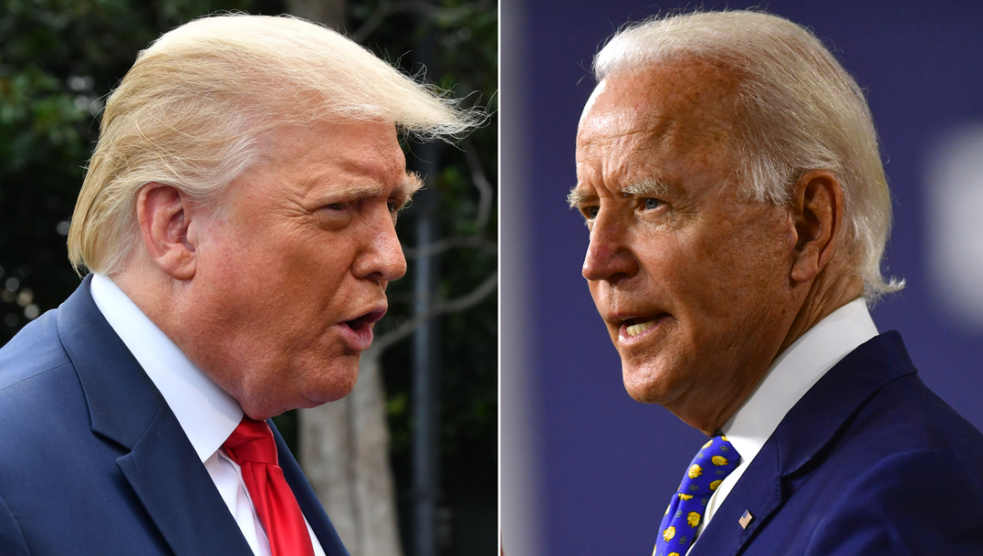 new match of donald trump and joe biden