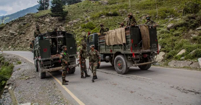 Captured Chinese soldier by India along disputed mountain border, updates