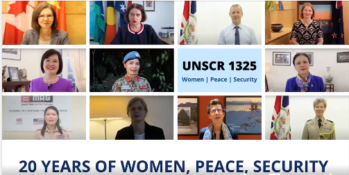 women key role playing to the worlds peace and security unscr1325