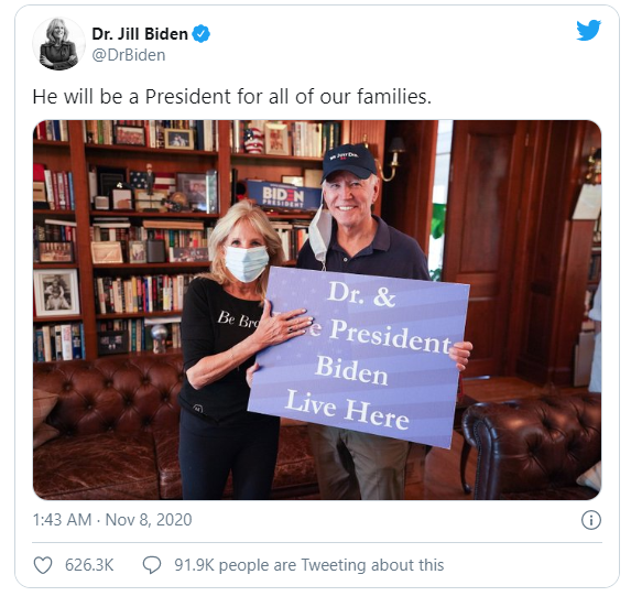 Who is Jill Biden? A couple of the sweet love story