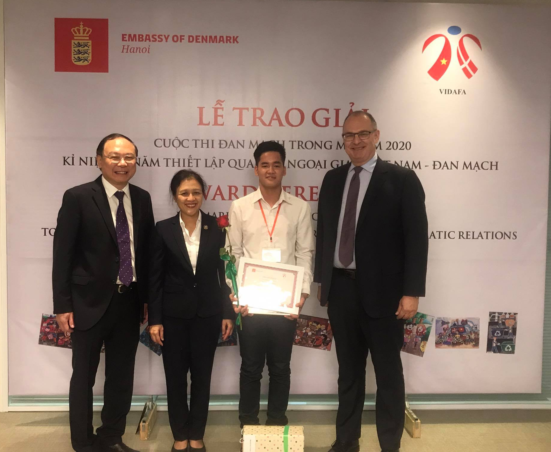 Successful "Denmark in Your Eyes 2020" contest in Vietnam announcing winners