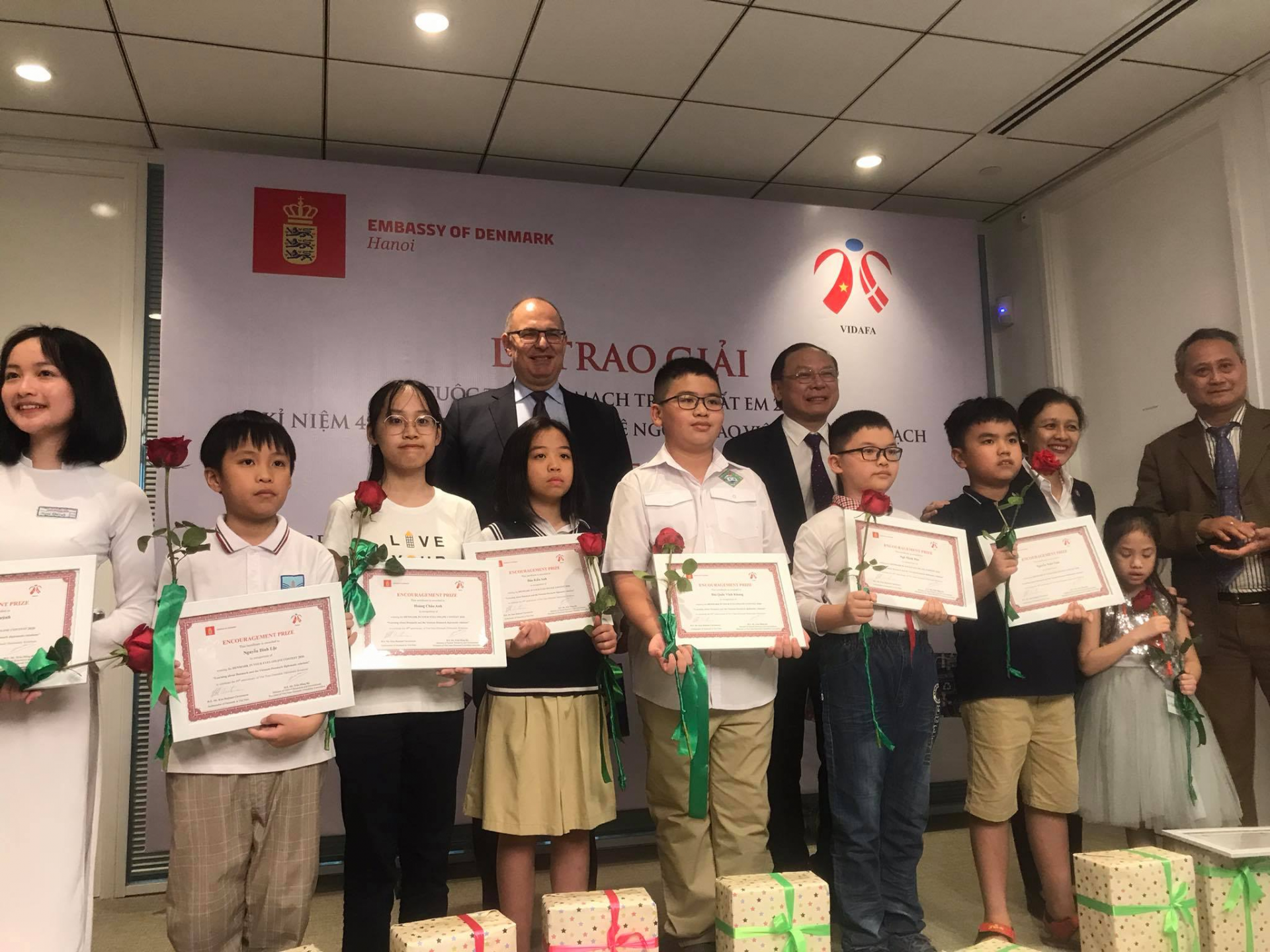 Successful "Denmark in Your Eyes 2020" contest in Vietnam annoucing winners