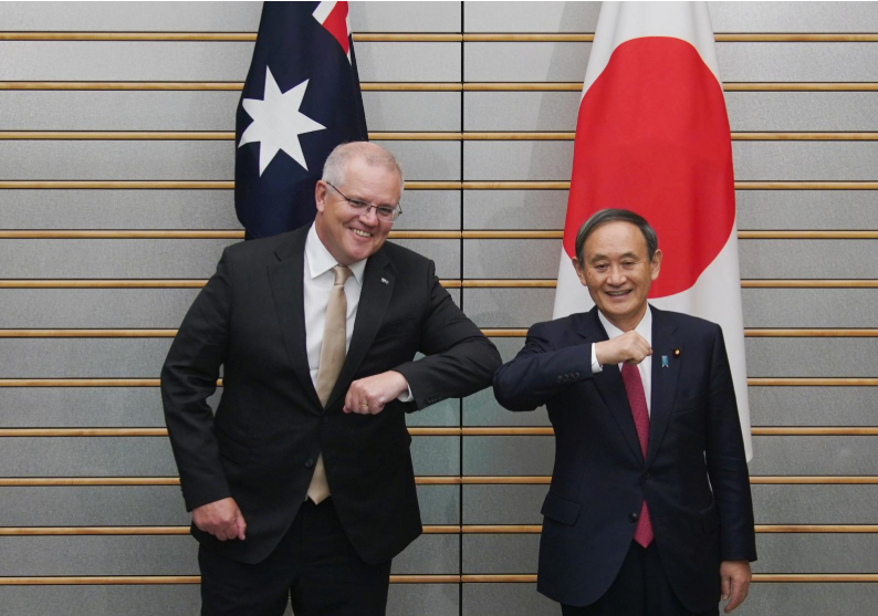 Japan, Australia agree on security pact amid fears over disputed South China Sea (Bien Dong Sea)