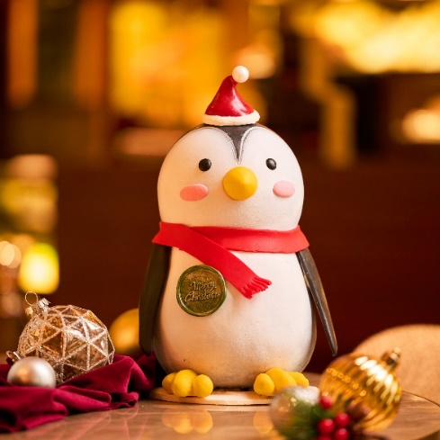 Limited Edition Flippy the Penguin Chocolate at The Mandarin Cake Shop